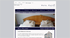 Desktop Screenshot of hotel-enztal.de